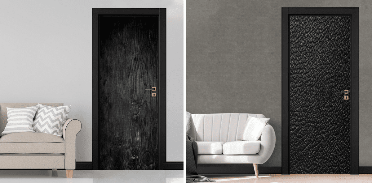 porta preta design