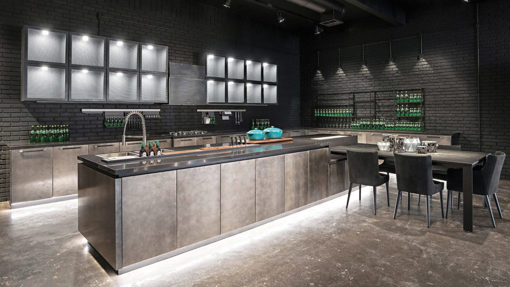 cozinha estilo industrial