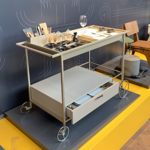Carrinho da linha Move Line no Fuori Salone