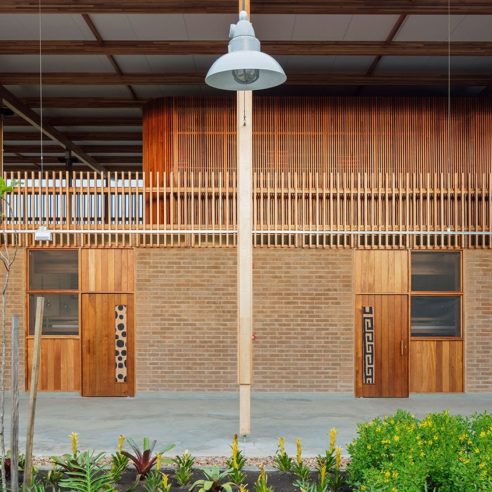 O projeto Moradias Infantis Canuanã recebeu prêmios como o RIBA, em 2018 | Foto via