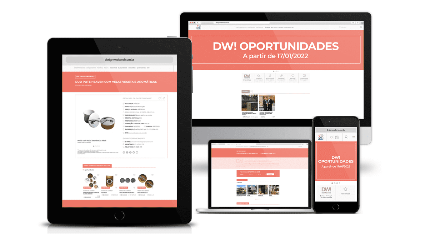Dw Oportunidade! 2022, a DW! Semana de Design de São Paulo acontece em setembro