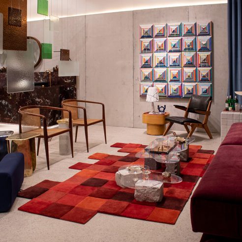 Tapete Do-Lo-Rez, Ron Arad para nanimarquina - Foto: Eduardo Soares