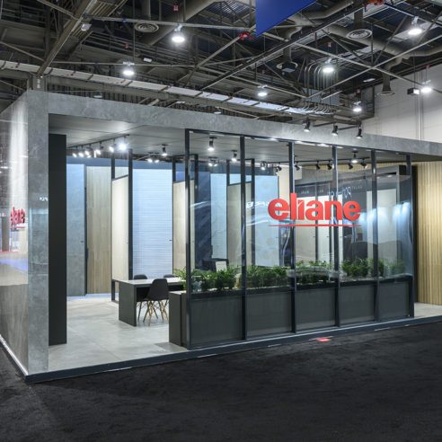 Estande da Eliane na Coverings 2022