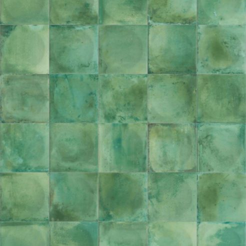 Azulejo 'Esfera Verde', assinado por Zanini de Zanine para Eliane