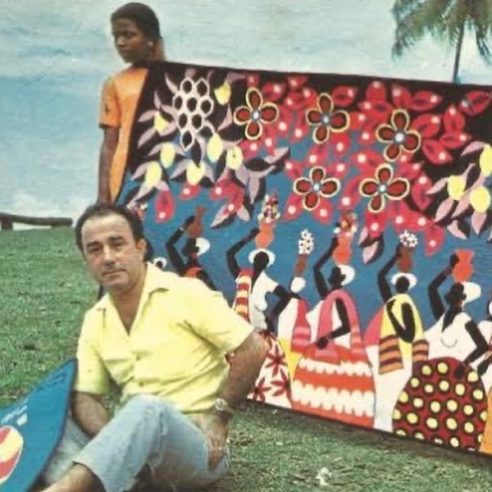 O artista plástico Kennedy Bahia