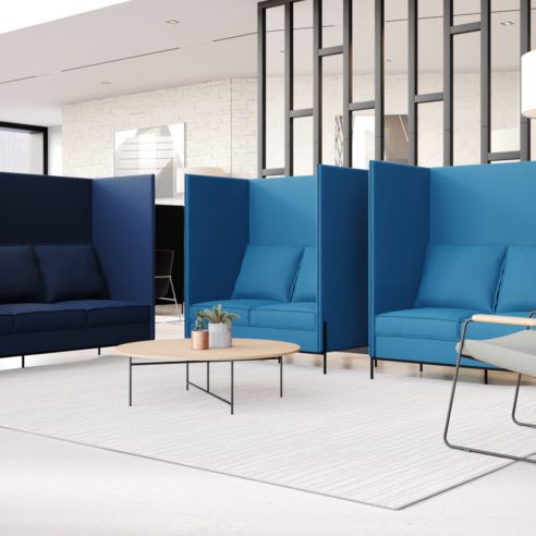 Móveis da linha Deap da Alberflex