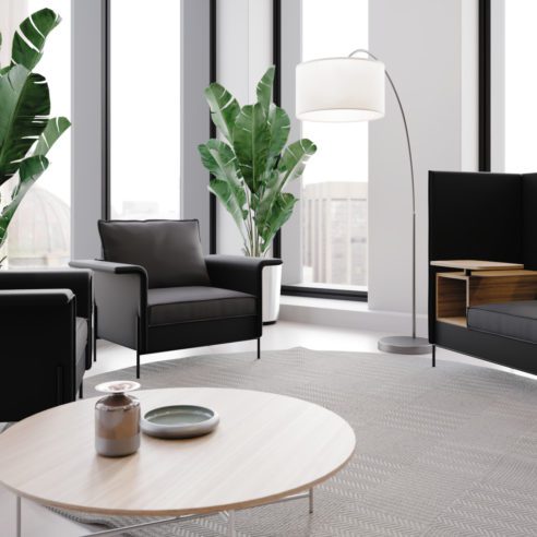 Móveis da linha Deap da Alberflex