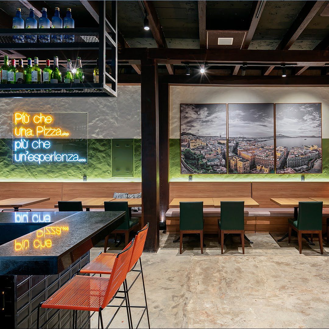 O projeto da Bravi Pizzaria Napoletana foi um dos premiados na edição 2021. O escritório Total Varejo recebeu 6 prêmios