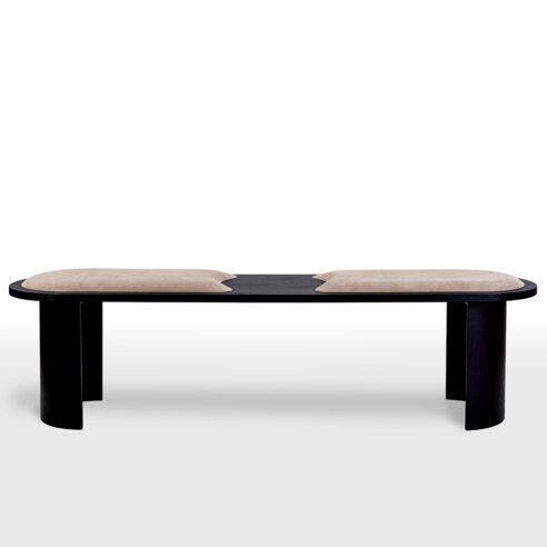 Banco Copacabana, design de Francesco Lucchese para Studio A, nova marca da Arti | Foto: Divulgação