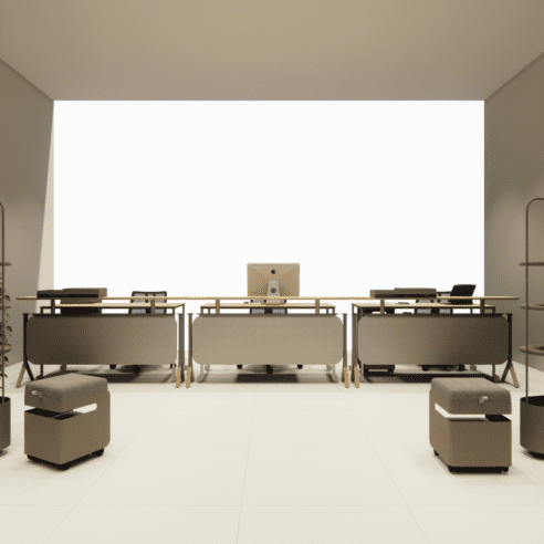 Imagem renderizada da nova linha Float, da F.WAY | Divulgação
