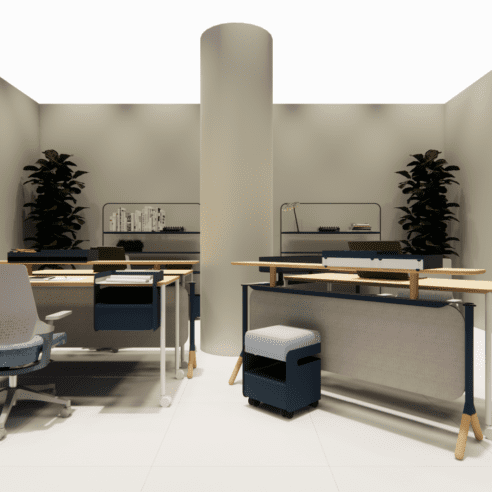 Imagem renderizada da nova linha Float, da F.WAY | Divulgação