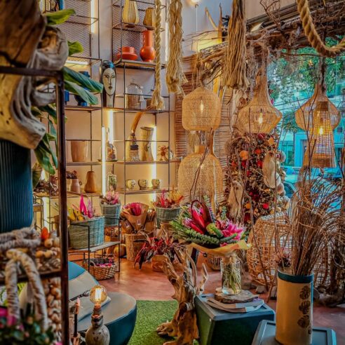 Galeria Botânica, espaço múltiplo dedicado ao design floral em Pinheiros, São Paulo | Foto: Divulgação