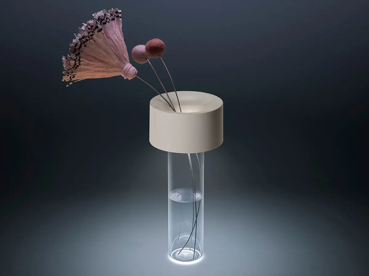 Fleur, luminária-vaso da Foscarini | Foto: Divulgação