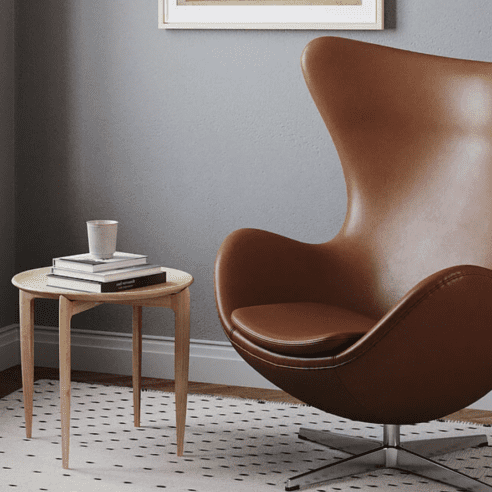 Showroom da marca Fritz Hansen, referência em design nórdico | Foto: Divulgação