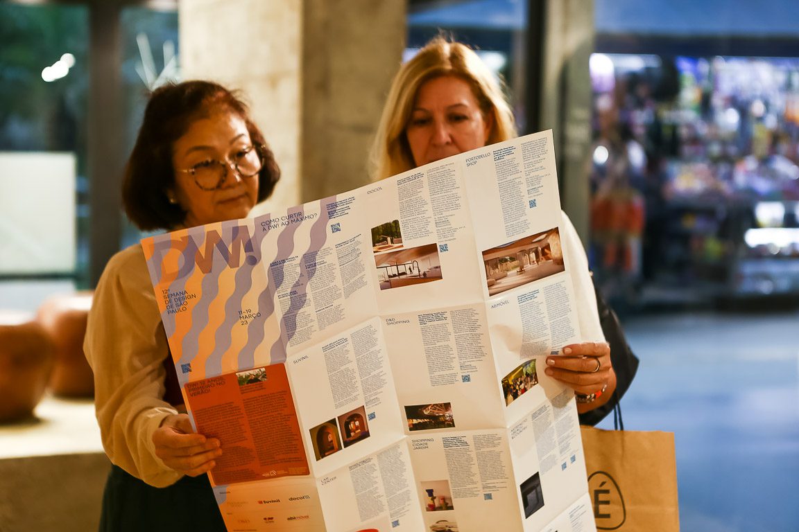 Foram mais de 20 mil mapas impressos distribuídos na DW! 2023, com as informações completas sobre o festival | Foto: Divulgação